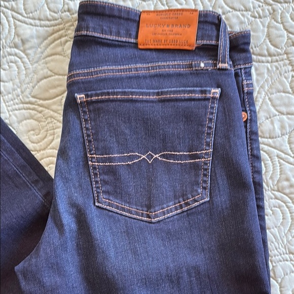Lucky Brand Denim - Lucky Brand Women's Sweet Straight Twilight Dark Blue Jeans